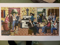 Family Reunion Reproduction 20×10  $160.00